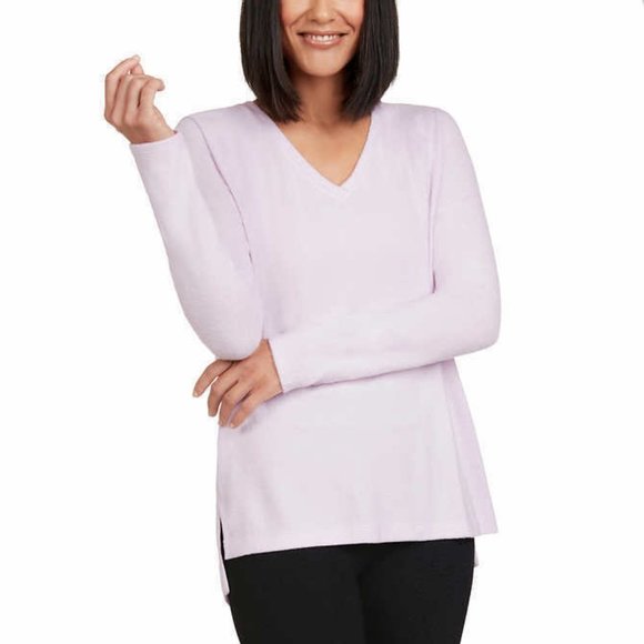 Matty M Ladies' Cozy V-Neck Top - Picture 5 of 5